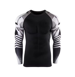OEM Digital Printed <b>for</b> <b>Men</b> & Women's Beach Rash Guard Long Sleeves Breathable Spandex Sportswear <b>for</b> Surfing <b>Swimming</b> - Product Image 3