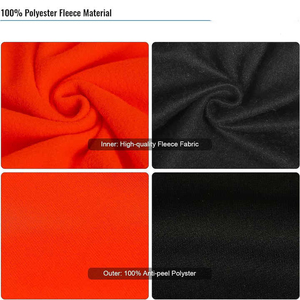 Sweat à capuche léger et respirant en coton réfléchissant avec tissu néon lumineux pour vêtements de travail de sécurité industrielle en extérieur - Product Image 3