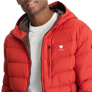 Chaqueta de Plumón para Hombre 2025 con Logotipo Personalizado, para Invierno, Transpirable, de Secado Rápido, Nailon/Poliéster, Cuello Alto, a Bajo Precio - Product Image 6