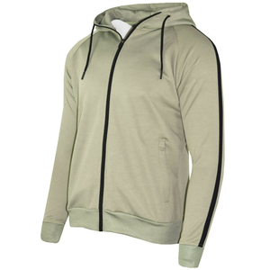 Best Price Men's Lightweight Breathable Fleece Track Suit Best Sportswear for Winter Warmup OEM Fitness Sports Suit for Adults - Product Image 5