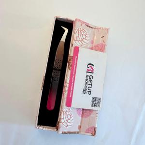 Puntas de Acero Inoxidable de Alta Calidad para Volumen Ruso Profesional, Recubrimiento en Polvo de Doble Color, Corte Circular, Punta Lisa, Personalización Gratuita - Product Image 2