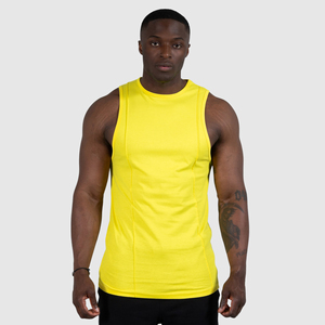 Haute qualité personnalisé sans manches Gym gilet chemise Logo personnalisé broderie impression couleur unie musculation Fitness hommes débardeur chemise - Product Image 1
