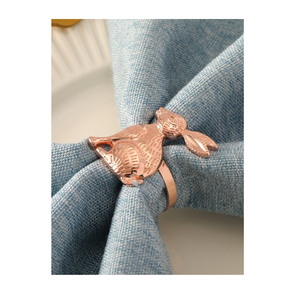 ห่วงรัดผ้าเช็ดปากทองแดงอุปกรณ์เสริมสำหรับบาร์คุณภาพสูงดีไซน์เนอร์แบบพรีเมี่ยม - Product Image 6