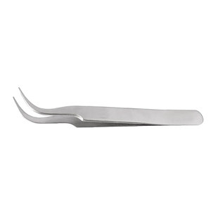 Premium Stainless Steel Curved <b>Eyelash</b> <b>Tweezer</b> for Volume Lash Extension Application Precision Grip Beauty Salon Tool - Product Image 6
