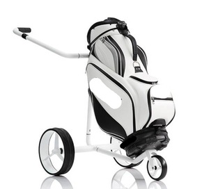 Tout nouveau chariot de golf électrique Jucads 2.0 avec cadre en carbone et batterie au lithium - Product Image 3