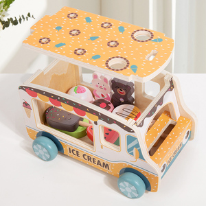 <span class=keywords><strong>Carrito</strong></span> <span class=keywords><strong>de</strong></span> <span class=keywords><strong>Juguete</strong></span> <span class=keywords><strong>de</strong></span> Madera para Niños, con Conos <span class=keywords><strong>de</strong></span> Helado, Mini Kiosco y Tienda <span class=keywords><strong>de</strong></span> <span class=keywords><strong>Helados</strong></span> para Juego <span class=keywords><strong>de</strong></span> Imitación - Product Image 4