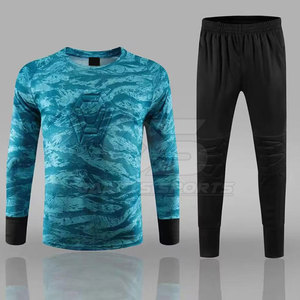 Uniforme rembourré de gardien de but résistant aux chocs avec coutures durables et uniforme rembourré de gardien de but de football confortable - Product Image 5