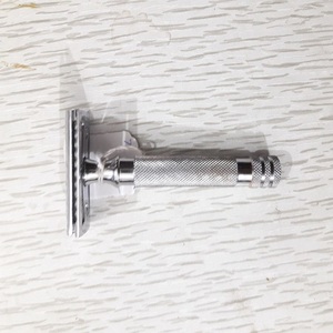 Rasoir de sécurité écologique pour le visage, rose, double tranchant, lame de rasoir de sécurité pour hommes, rasoir à raser - Product Image 2