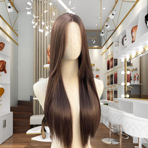 Perruque HD Lace Front couleur personnalisée pour femmes sans colle avec ligne de cheveux naturelle bonnet Full Lace de Ho Chi Minh Ville - Product Image 1