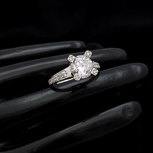 Attractive Trendy Best Quality Silver Finish Stylish <b>Ring</b> For Function And Party Wedding Wear Collection For <b>Women</b> And Girls - Product Image 1