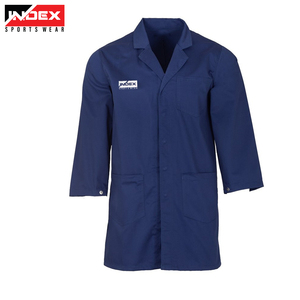 Blouses de laboratoire à manches courtes avec logo personnalisé, uniformes hospitaliers lavables, sans poussière et antistatiques, pour vêtements de sécurité en laboratoire - Product Image 6