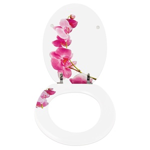 ฝารองนั่งชักโครก MDF สีขาว ลันยู - Product Image 1