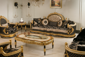 Ensemble de canapés en teck de luxe moderne antique, personnalisé, design haut de gamme, meubles de salon, maison, Australie - Product Image 5