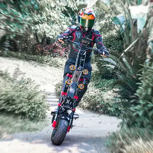 Obarter X7 8000W 14-inch Fat Tire Electric <b>Scooter</b> Off-Road Motorcycles <b>with</b> Removable Battery - Product Image 4