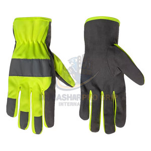 Comfortable Workplace Accessory for Daily Tasks Assembly Gloves-High Quality Heat Resistant Anti-<b>Slip</b> Nylon/Cotton/Leather - Product Image 3