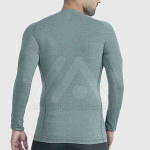Meilleures ventes Chemises de compression pour hommes Respirant Rash Guard à bas prix en stock à vendre - Product Image 2