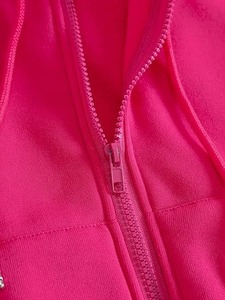 Sudadera con capucha y cremallera de 2 piezas para mujer, conjunto de Sudadera corta y sudadera con cuello alto y cremallera, sudaderas cortas para mujer - Product Image 2