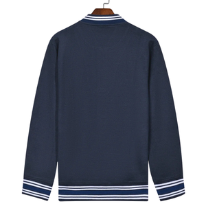 เสื้อสเวตเตอร์ไหมพรมแบบซิป ¼ ตัว แขนยาว ใส่ได้ทั้งชายและหญิง สวมใส่สบาย ระบายอากาศได้ดี กันน้ำ กันลม ปลายแขนแบบริบ น้ำหนักเบา เหมาะสำหรับฤดูหนาว - Product Image 2