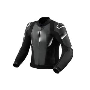Chaqueta de Motociclista de Cuero de Alta Calidad, Resistente al Viento e Impermeable, para Carreras, Todas las Temporadas - Product Image 1