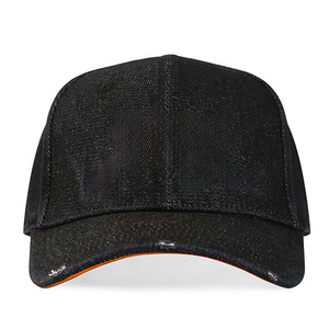 Casquette Soft-Top Pure 100% Cotton Chapeaux à bord incurvé réglable à double boutonnage Casquette de baseball classique personnalisée pour la vente en gros. - Product Image 2