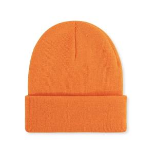 Bonnet unisexe en acrylique personnalisé pour les voyages d'hiver Chapeau de sécurité tricoté réglable de haute qualité avec manchette gaufrée - Product Image 6