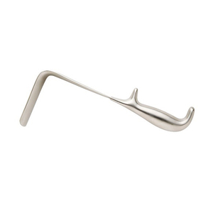 Doyen Vaginal Retractor Speculum for Gynecology Manual Power Source Stainless Steel Hollow Handle by Vaslcare - Product Image 1