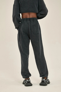 กางเกงกีฬาวิ่งจ็อกเกอร์ผ้าฝ้าย100% ขนาดใหญ่พิเศษของผู้ชายย้อนยุคคุณภาพสูงซักได้เอวตรงแบบลำลอง - Product Image 4