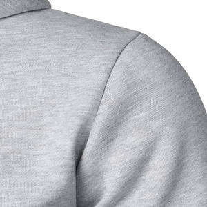 Couleur unie, manches longues, fermeture éclair complète, saison d'hiver, sweats à capuche élégants, séchage rapide, nouveau design, sweats à capuche pour hommes - Product Image 4