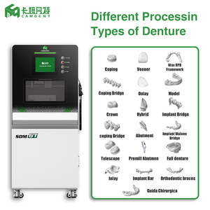 เครื่องกัดสะพานฟัน3D เครื่องกัดโลหะบริการ SDM6T CNC สำหรับเก้าอี้ทันตกรรมเครื่องกัดด้านข้าง - Product Image 1