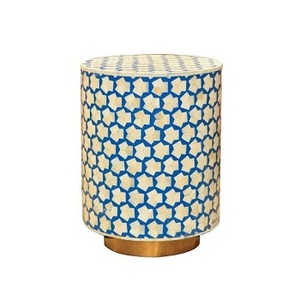 Mopa hecha a mano de calidad con incrustaciones de hueso, mesa de centro contemporánea para sala de estar con lado de estilo elegante para exportación, venta de f s i - Product Image 6