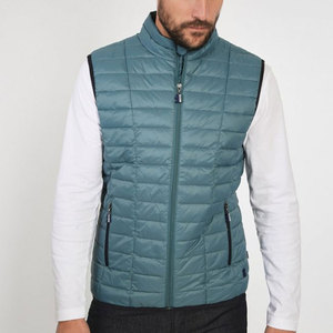 Chaleco acolchado de alta calidad para hombre Diseño único para invierno Color sólido Precio bajo - Product Image 2