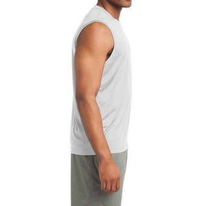 T-shirt sans manches 100% coton personnalisable pour hommes, gilet en tricot respirant avec motif 3D, fabricant OEM pour tenue décontractée - Product Image 2