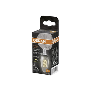 สำหรับ Kerz4 OSRAM 8W E14 ledf 2700K สีเทียนไร้เปลวไฟ - Product Image 2