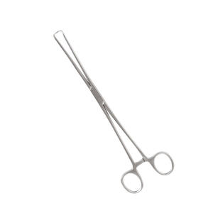 Tenáculo Uterino de Acero Inoxidable, Acabado Dall, Instrumento Quirúrgico Ginecológico, Tenáculo Uterino - Product Image 1