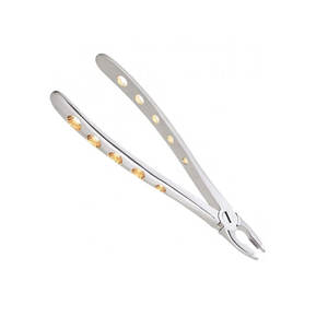 Acier inoxydable No.103 B8 pince d'extraction dentaire Instrument manuel pour incisive inférieure prémolaire motif anglais - Product Image 4