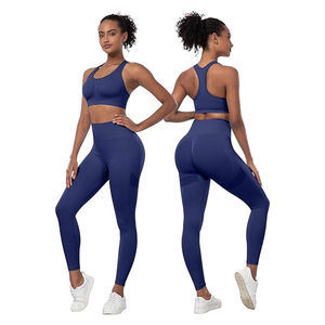 2025 venta al por mayor personalizado Fitness mujeres Yoga conjunto activo sujetador conjunto ropa de entrenamiento para mujeres hecho en Pakistán - Product Image 3