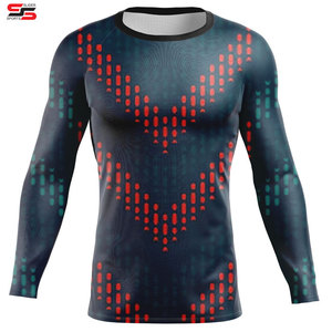 Protège-éruption à manches longues personnalisé en gros fabriqué en usine avec impression de logo meilleur design pour hommes - Product Image 6