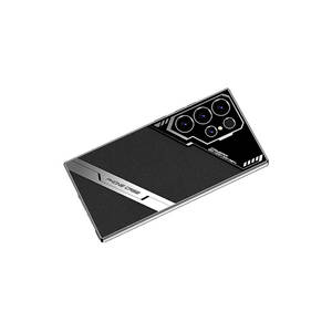 Pour Samsung Galaxy S23 Ultra, étui de protection en cuir PU de luxe série N7TH, gris titane - Protection de l'appareil photo - Product Image 5