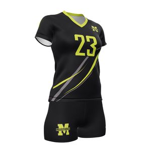 Uniforme de voleibol para mujer, novedad en ropa de voleibol para juego de playa unisex, personalizado, sublimación completa, impreso, MOQ bajo, precio bajo - Product Image 3