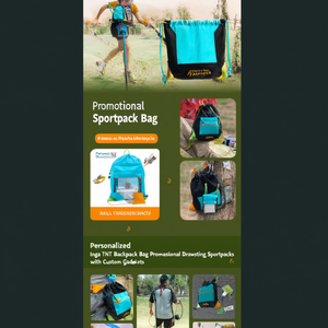 Zaino Personalizzato Inga TNT, Sacche Sportive Promozionali con Cordoncino e Gadget Personalizzati - Product Image 3