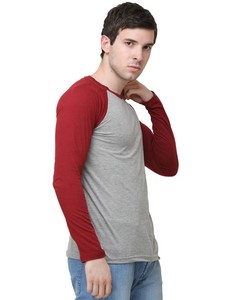 เสื้อยืดคอกลมเข้ารูปสำหรับผู้ชายผ้าคอตตอนสี100% ดีไซน์ใหม่ - Product Image 4