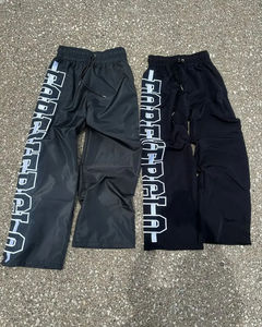 Pantalon de survêtement unisexe personnalisé avec logo, en non-tissé, décontracté, respirant, coupe-vent, écologique, avec cordon de serrage, de haute qualité, coupe incurvée - Product Image 3