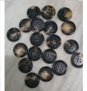 Botones de cuerno reales de la mejor calidad, botones de cuerno de búfalo pulidos ecológicos fabricados en la India, el mejor diseño - Product Image 1