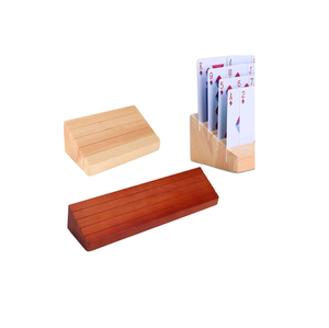 High Quality Wood <b>Card</b> Organizer <b>Holder</b> Wood for Office Organization for Table Table Top Decorative Items - Product Image 2