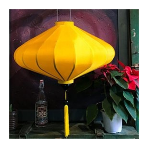 Authentic Asian Silk <b>Lanterns</b> - Premium Bamboo and <b>Rattan</b> Design for Warm Ambience and Decor - From Viet Nam - Product Image 1