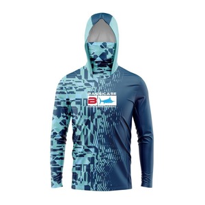 Ropa deportiva de pesca ligera de diseño personalizado para hombre Sudadera con capucha de manga larga transpirable con ropa deportiva cómoda OEM para pescar - Product Image 2
