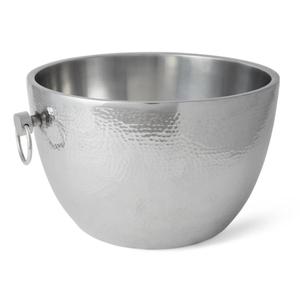 Double Wall Beer Ice Bucket High Insulated Champagne Wine <b>Cooler</b> Hammered Design Leakproof Stainless Steel Wine <b>Chiller</b> For Sale - Product Image 5
