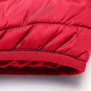 Vestes d'hiver en laine matelassées pour hommes, style personnalisé, à capuche, manches longues, imperméables et respirantes, vente en gros - Product Image 4