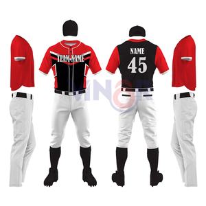 Jersey de béisbol de alta calidad hecho a medida, conjunto de Material de poliéster, ropa de equipo de estilo, uniformes de Etiqueta Privada, su propio diseño - Product Image 1