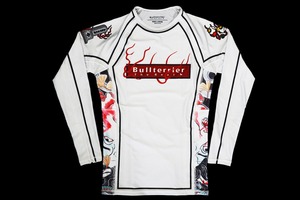 2026 Wholesale Custom Heat-Transfer Printed MMA Rash Guard for Men's Short Sleeve UPF50 Surfing <b>T</b>-<b>Shirt</b> <b>BJJ</b> - Product Image 3